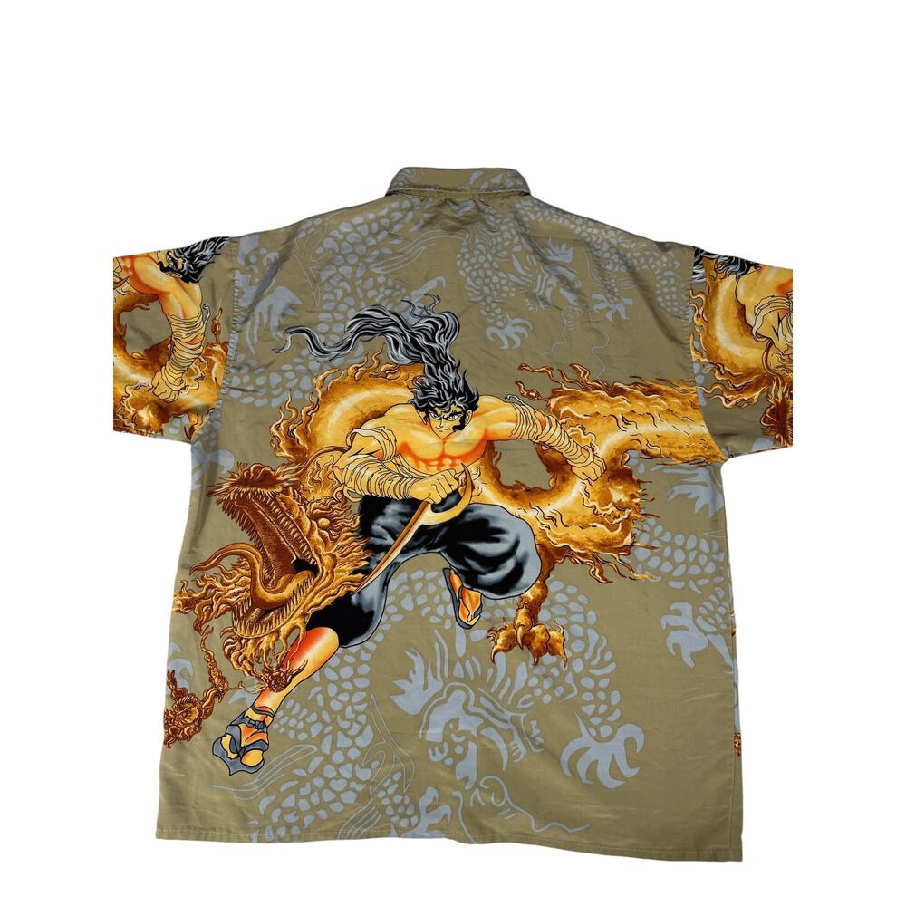 Taiga Dragon Warrior Button Up - image 2